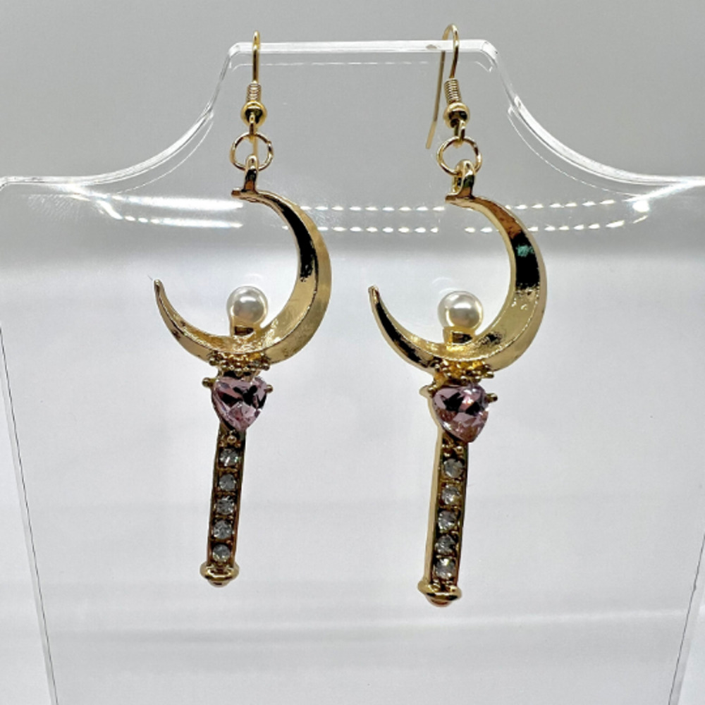Sailor Moon Wand Earrings - Anime Earrings - Sailor Moon Accessories